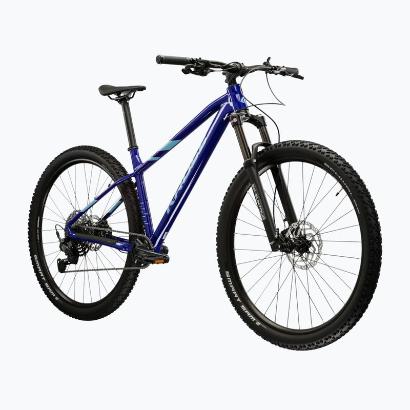 Bicicletta da montagna KROSS Level 5.0 navy blue/sky blue/gloss 2
