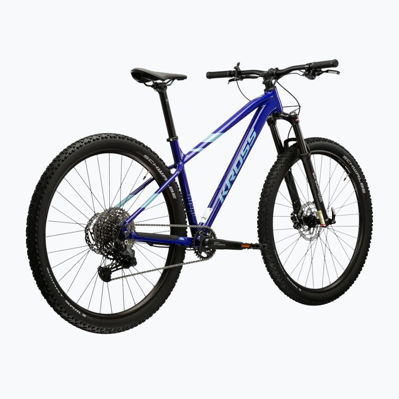 Bicicletta da montagna KROSS Level 5.0 navy blue/sky blue/gloss 3