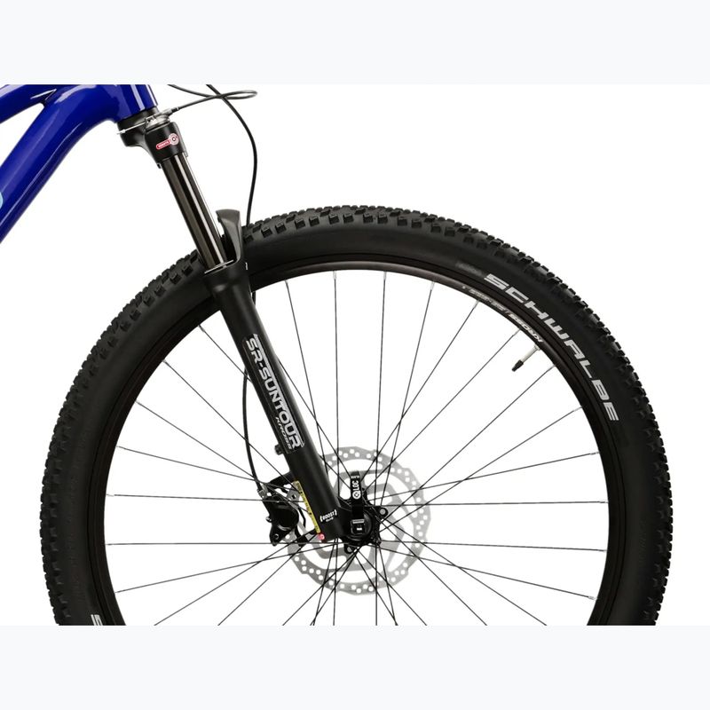 Bicicletta da montagna KROSS Level 5.0 navy blue/sky blue/gloss 6
