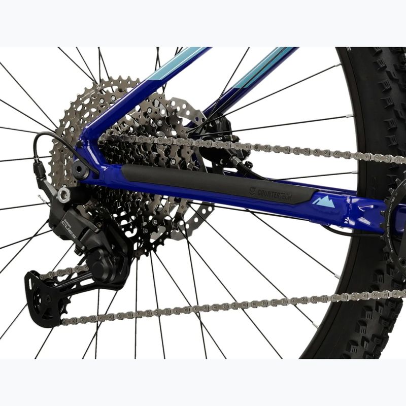 Bicicletta da montagna KROSS Level 5.0 navy blue/sky blue/gloss 8