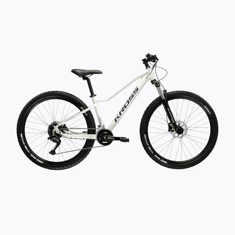 Bicicletta da montagna da donna KROSS Lea 5.0 27,5" grey/navy blue/gloss