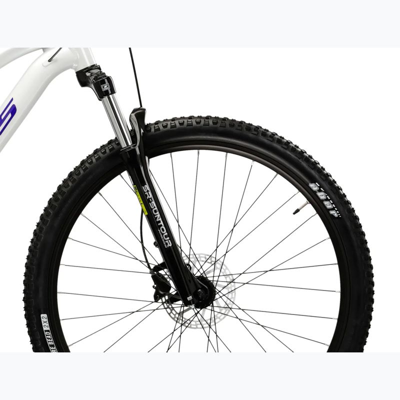 Bicicletta da montagna da donna KROSS Lea 4.0 in 27.5 pearl/purple/gloss 6