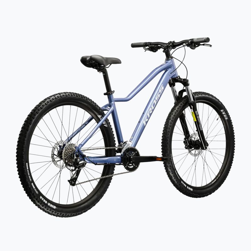Bicicletta da montagna da donna KROSS Lea 4.0 In 27.5 blue/silver/gloss 3