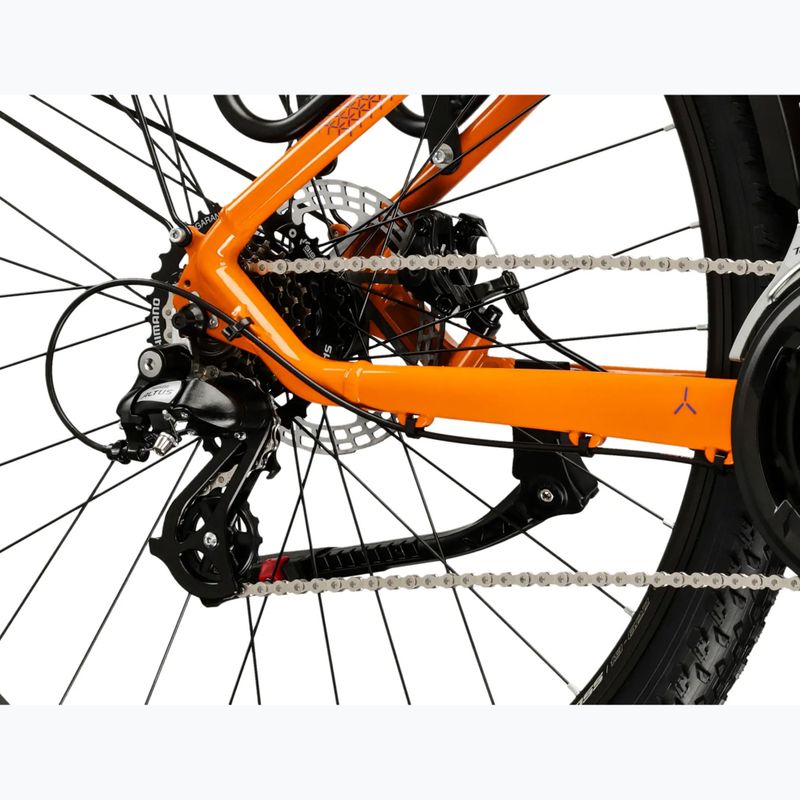 Bicicletta da montagna da donna KROSS Lea 2.0 Eq W 29 orange/navy blue/gloss 8