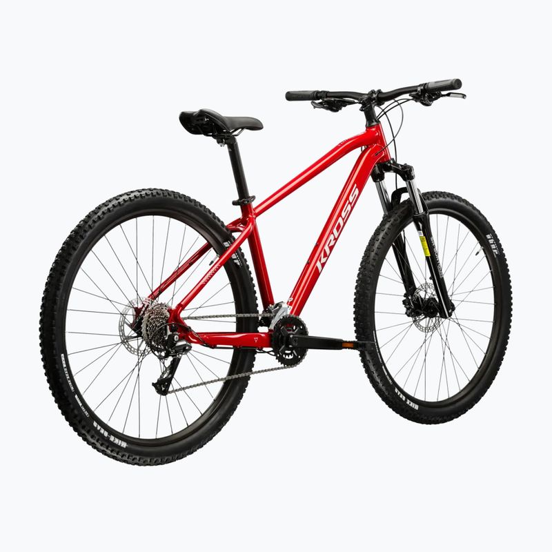 Bicicletta da montagna KROSS Hexagon 4.0 29" red/silver/gloss 3
