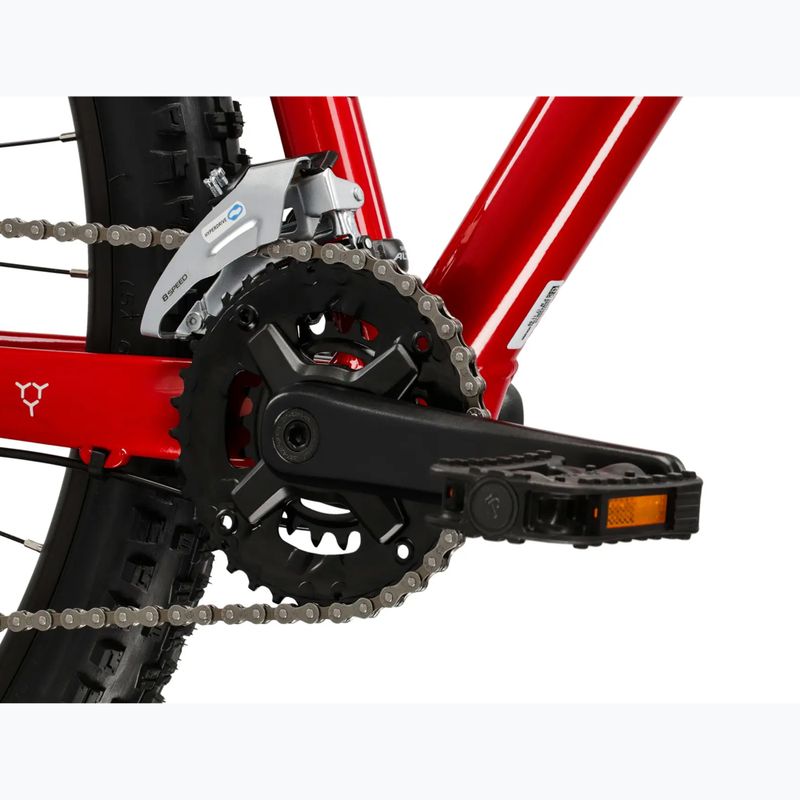 Bicicletta da montagna KROSS Hexagon 4.0 29" red/silver/gloss 9