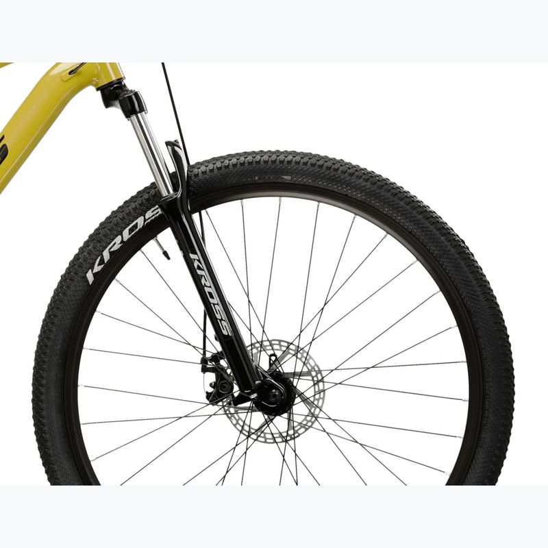 Bicicletta da montagna KROSS Hexagon 3.0 27,5" brown/black/gloss 6