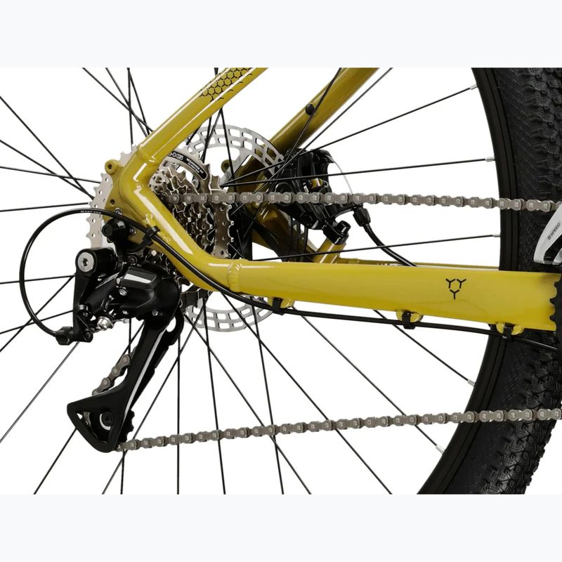 Bicicletta da montagna KROSS Hexagon 3.0 27,5" brown/black/gloss 8