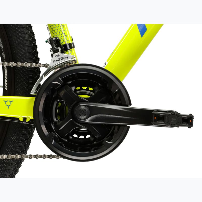 Bicicletta da montagna KROSS Hexagon 2.0 27,5" lime/blue/gloss 10
