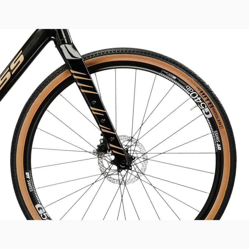 Bicicletta gravel KROSS Esker 6.0 black/gold/gloss 7