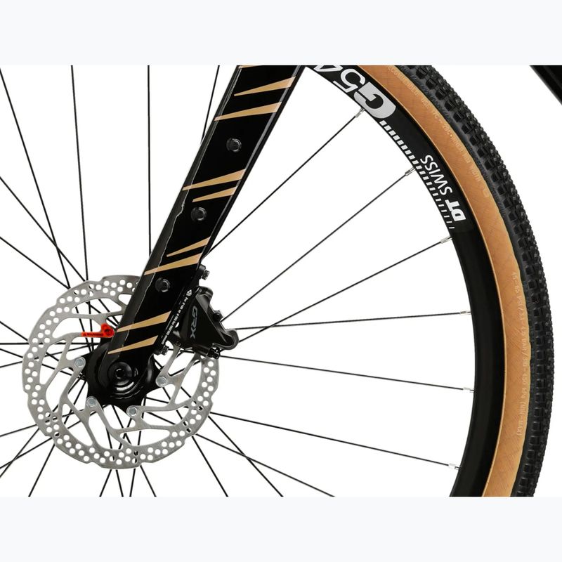 Bicicletta gravel KROSS Esker 6.0 black/gold/gloss 8