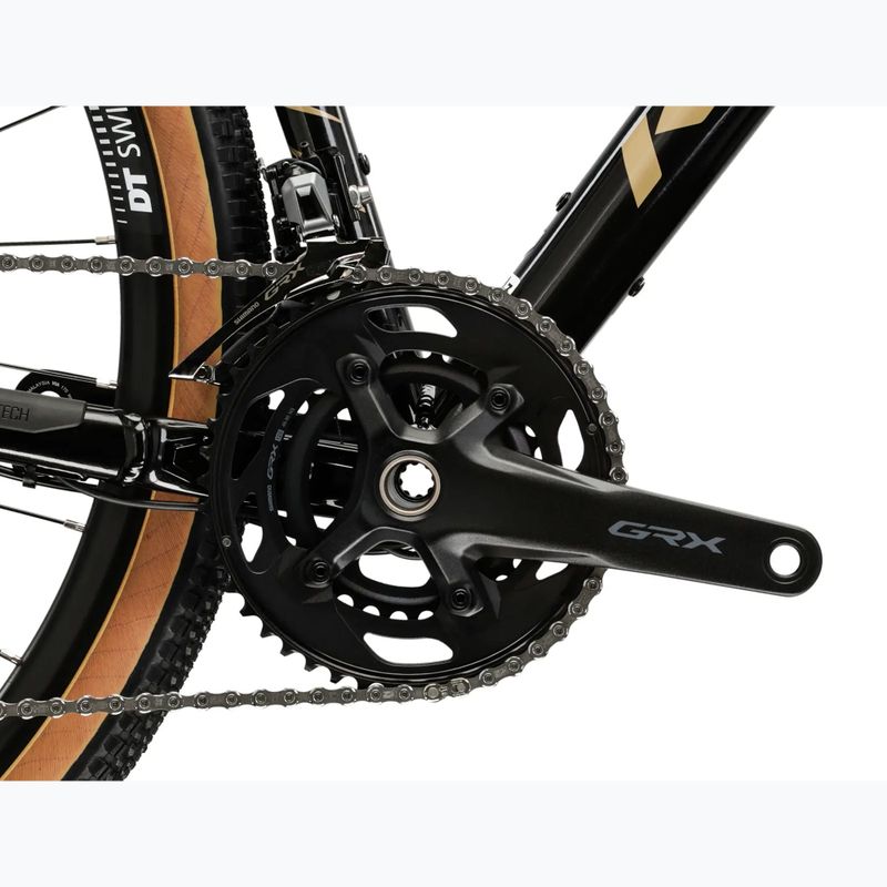 Bicicletta gravel KROSS Esker 6.0 black/gold/gloss 11