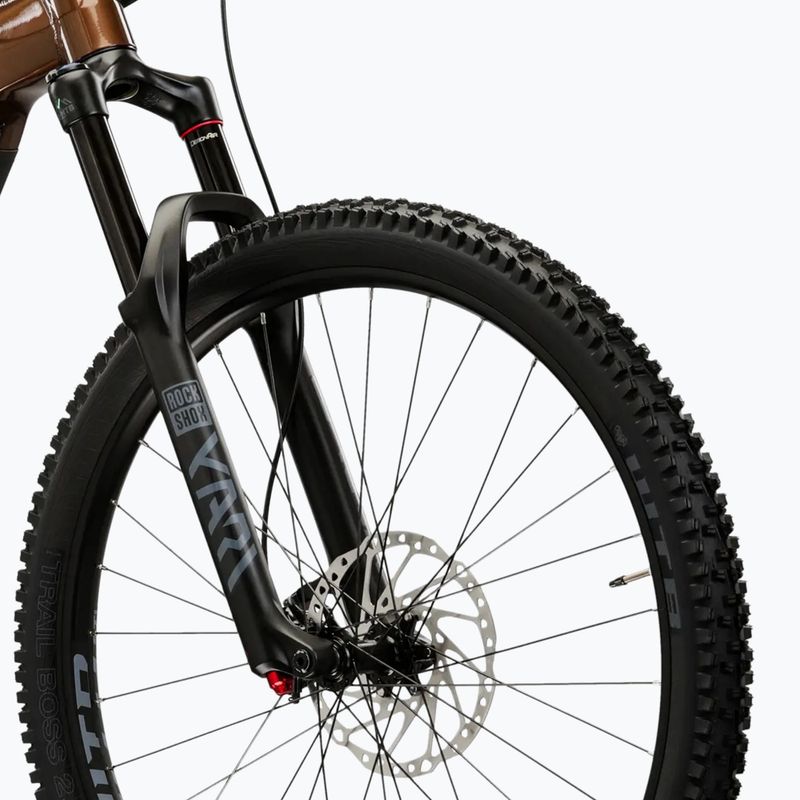 Bicicletta elettrica da uomo KROSS Grist Boost 3.0 el. 630 Wh  brown/black/gloss 5