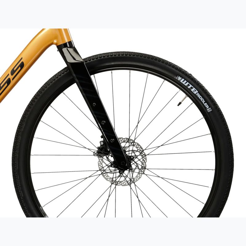 Bicicletta gravel KROSS Esker 5.0 gold/graphite 7