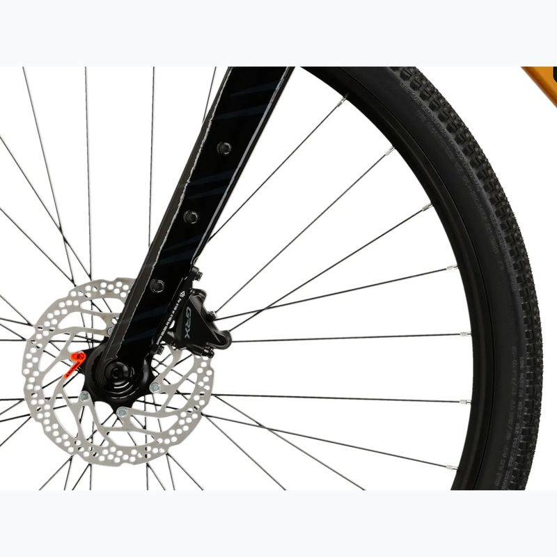 Bicicletta gravel KROSS Esker 5.0 gold/graphite 8