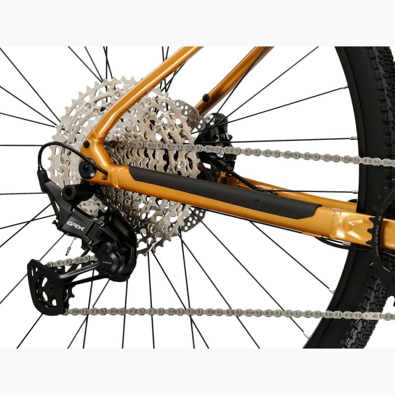 Bicicletta gravel KROSS Esker 5.0 gold/graphite 9