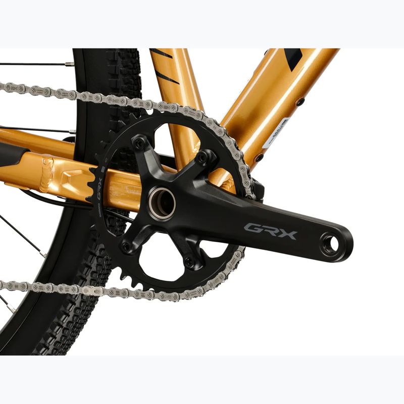 Bicicletta gravel KROSS Esker 5.0 gold/graphite 10