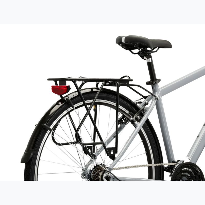 Bicicletta trekking da uomo KROSS Trans 1.0 grey/black/gloss 10