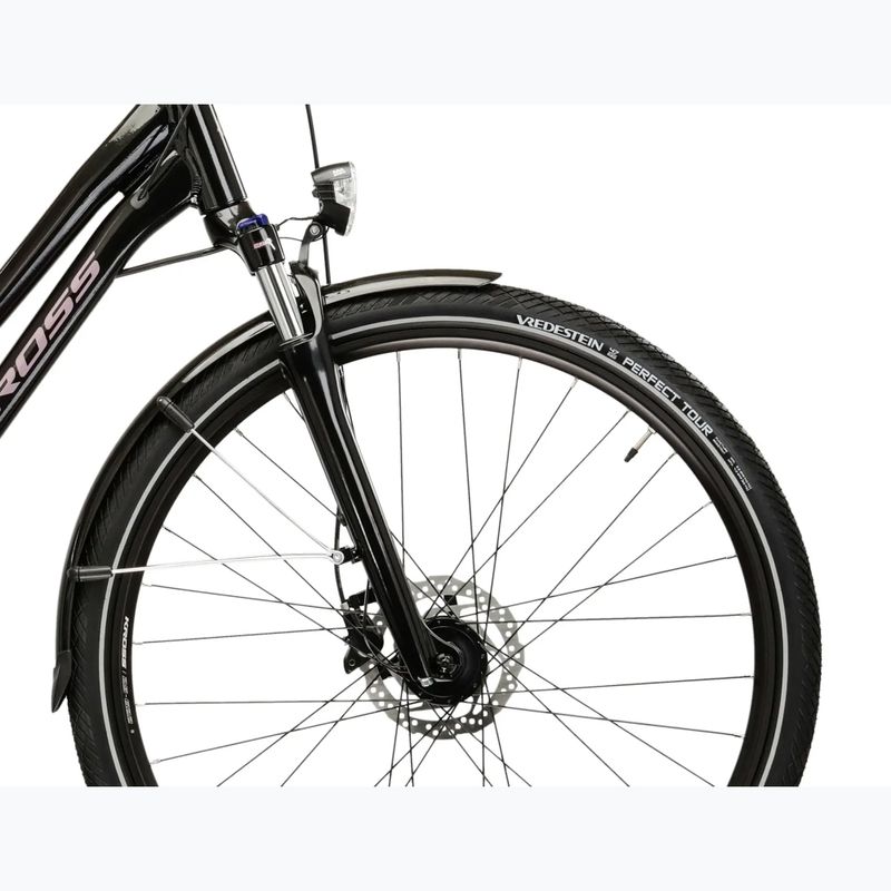 Bicicletta da trekking da donna KROSS Trans 7.0 In black/pink/gloss 6