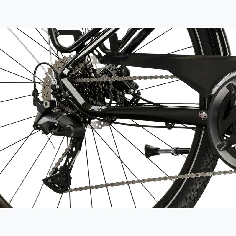 Bicicletta da trekking da donna KROSS Trans 7.0 In black/pink/gloss 8