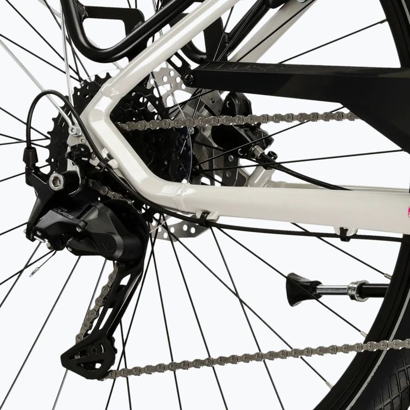 Bicicletta da trekking da donna KROSS Trans 5.0 In grey/pink/gloss 8