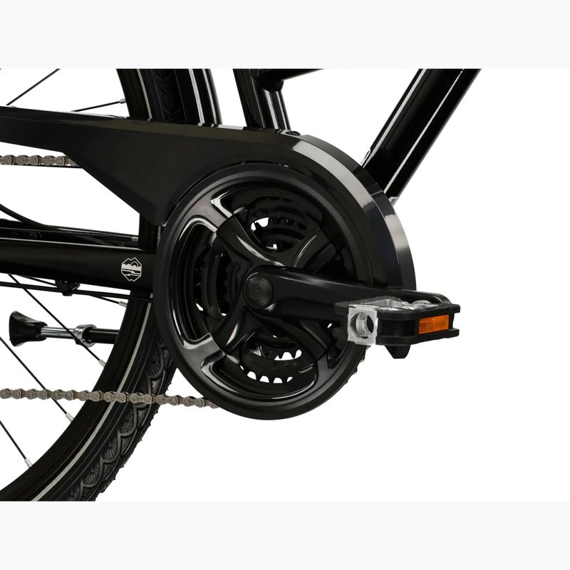 Bicicletta da trekking da donna KROSS Trans 4.0 In black/silver/gloss 9