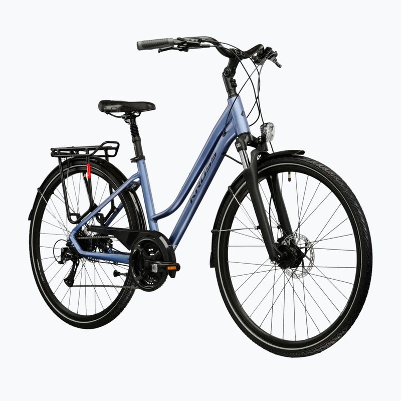Bicicletta da trekking da donna KROSS Trans 4.0 In blue/black/matte 2