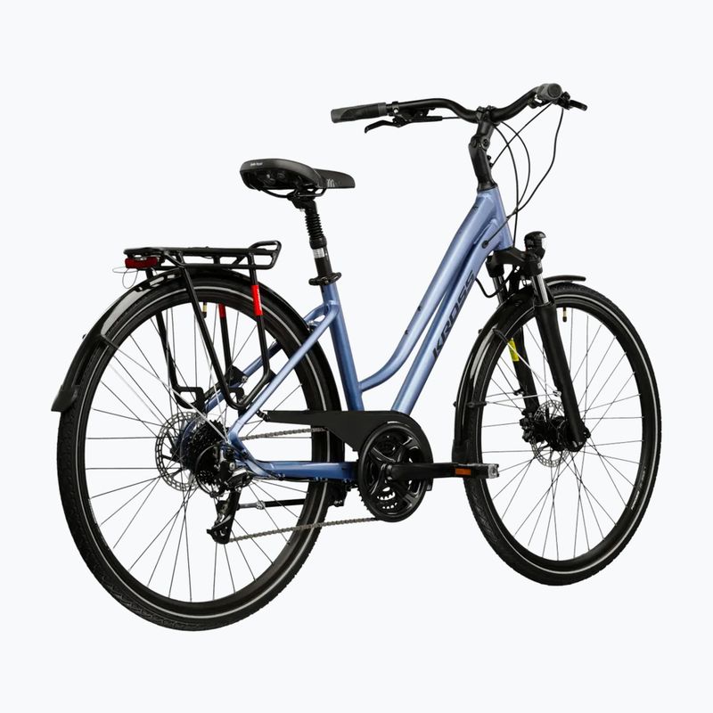 Bicicletta da trekking da donna KROSS Trans 4.0 In blue/black/matte 3