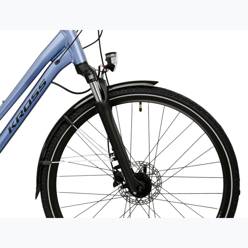 Bicicletta da trekking da donna KROSS Trans 4.0 In blue/black/matte 6