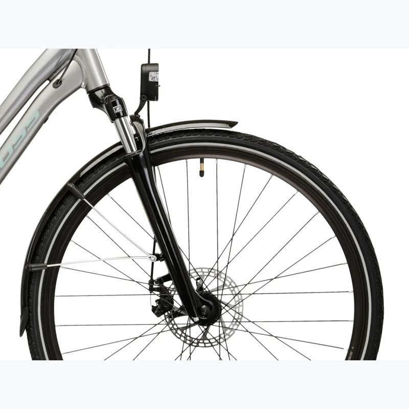 Bicicletta da trekking da donna KROSS Trans 3.0 In silver/gray/gloss 6