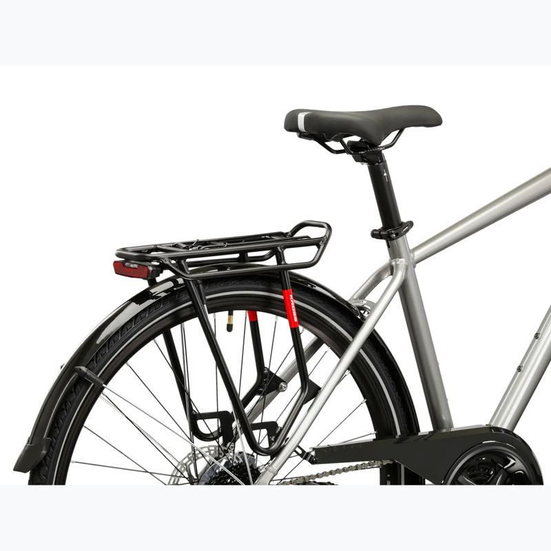 Bicicletta trekking da uomo KROSS Trans 3.0 silver/blue/gloss 11