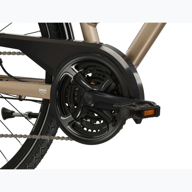 Bicicletta da trekking da donna KROSS Trans 3.0 In brown/silver/matte 9