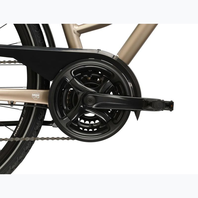 Bicicletta da trekking da donna KROSS Trans 3.0 In brown/silver/matte 10