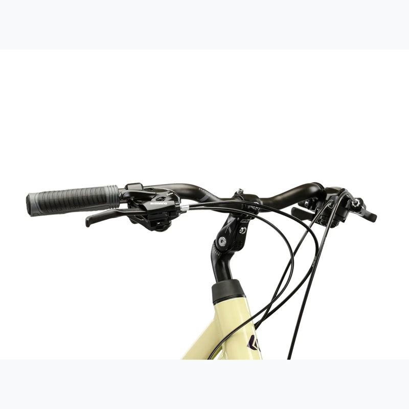 Bicicletta da trekking da donna KROSS Trans 1.0 In beige/purple/gloss 4