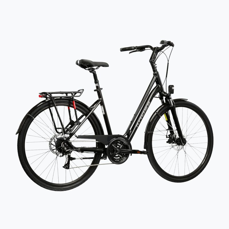 Bicicletta da città KROSS Sentio 3.0 black/silver/gloss 3