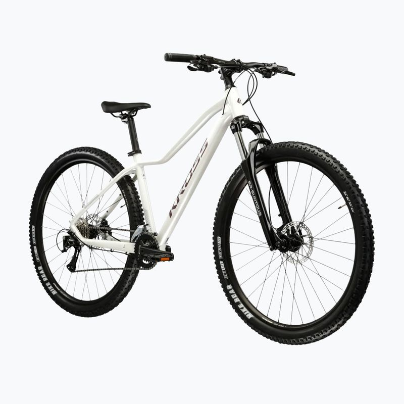 Bicicletta da montagna da donna KROSS Lea 4.0 In 27.5 white/purple/gloss 2