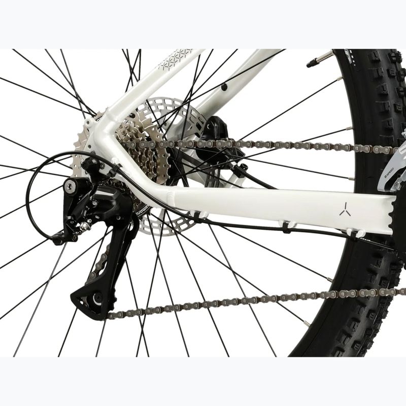 Bicicletta da montagna da donna KROSS Lea 4.0 In 27.5 white/purple/gloss 8