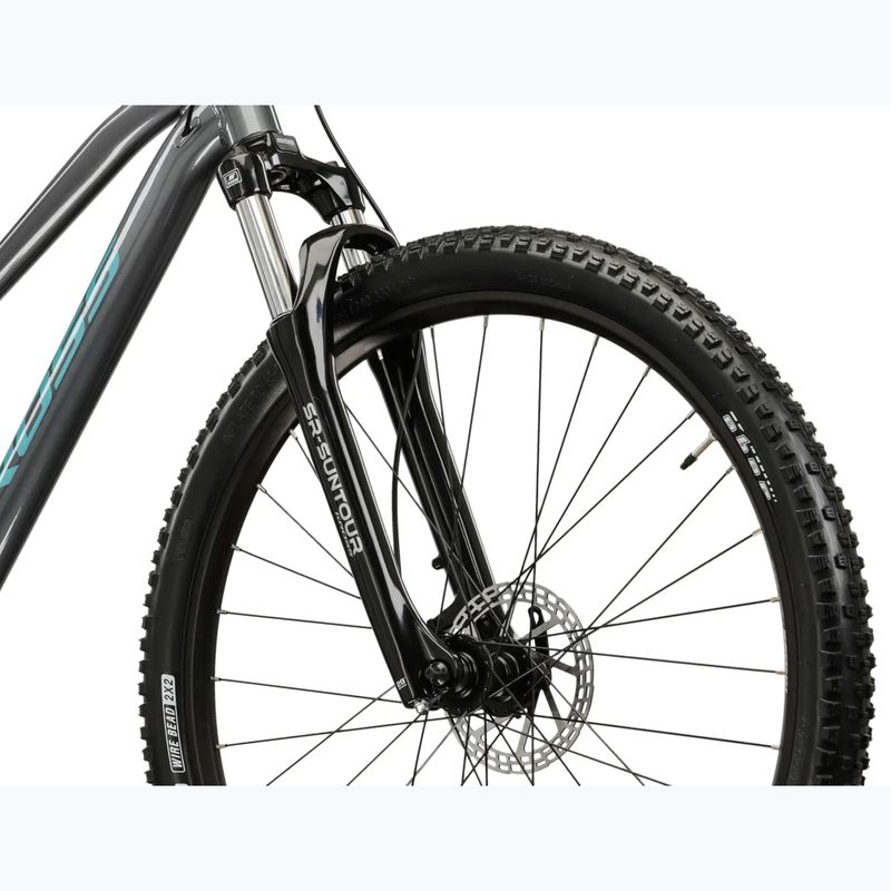 Bicicletta da montagna da donna KROSS Lea 4.0 In 27.5 grey/turquoise/gloss 5