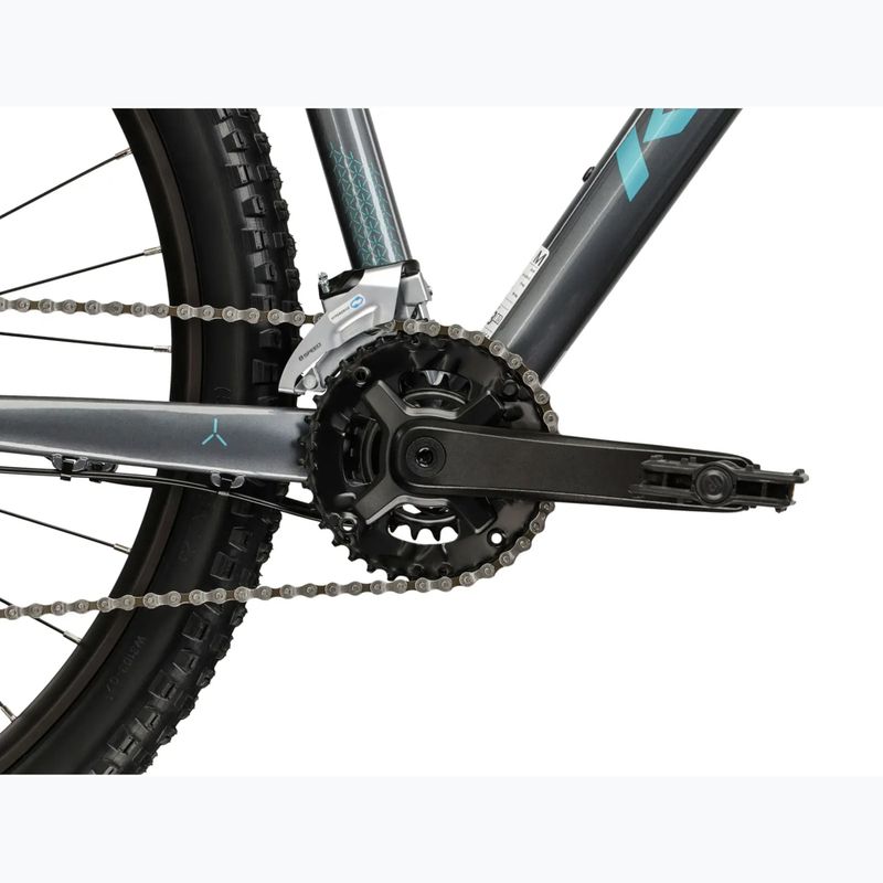 Bicicletta da montagna da donna KROSS Lea 4.0 In 27.5 grey/turquoise/gloss 10