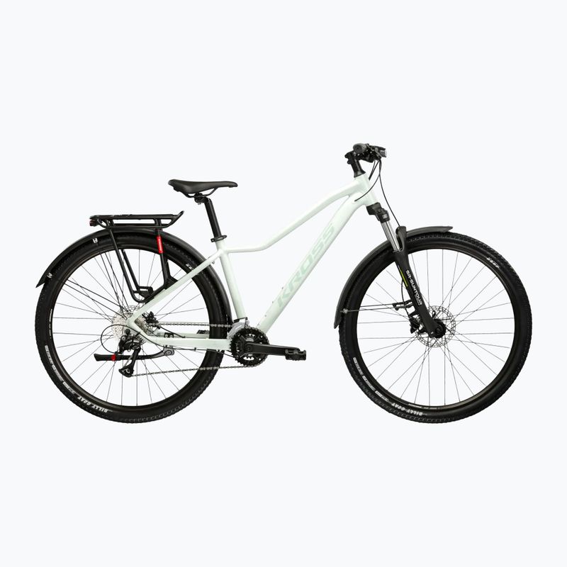 Bicicletta da montagna da donna KROSS Lea 4.0 Eq W 27.5 mint/blue/matte