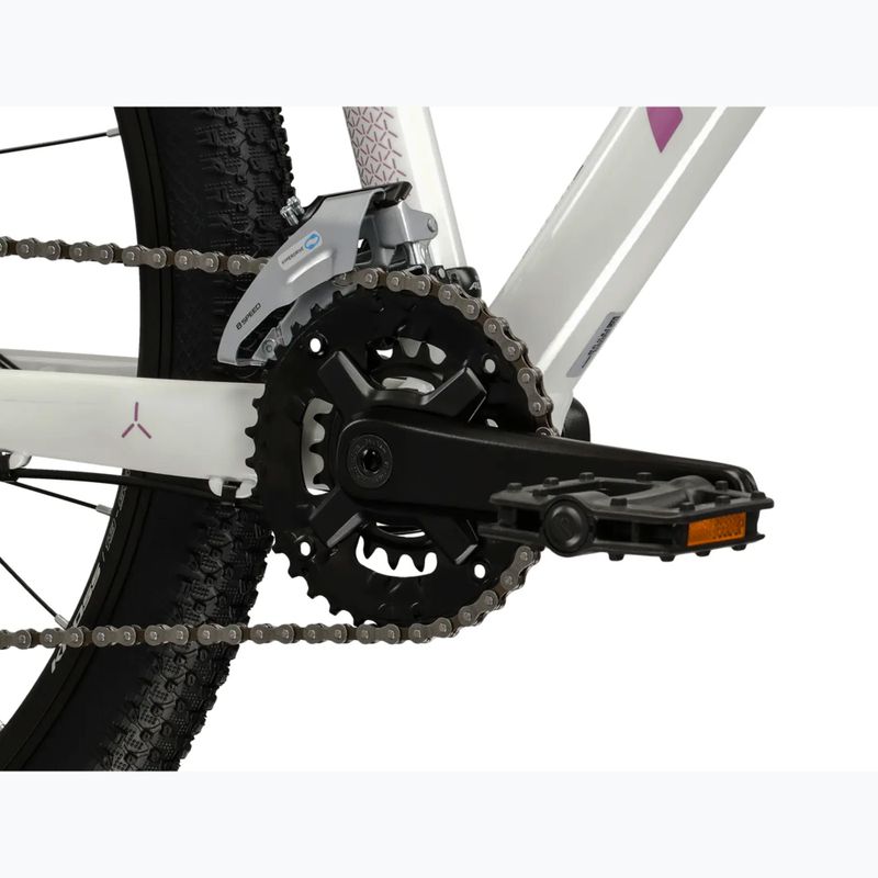 Bicicletta da montagna da donna KROSS Lea 3.0 W 29 white/pink/gloss 9