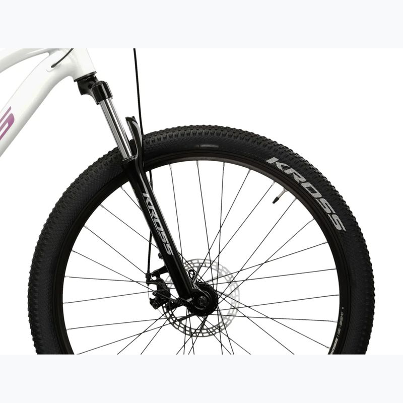 Bicicletta da montagna da donna KROSS Lea 3.0 in 27.5 white/pink/gloss 6