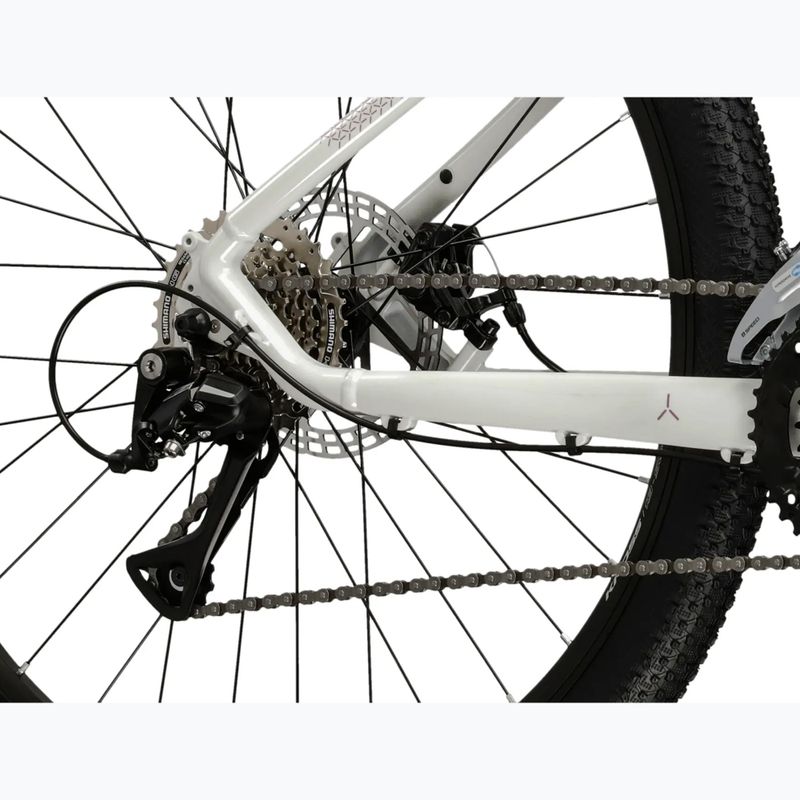 Bicicletta da montagna da donna KROSS Lea 3.0 in 27.5 white/pink/gloss 8