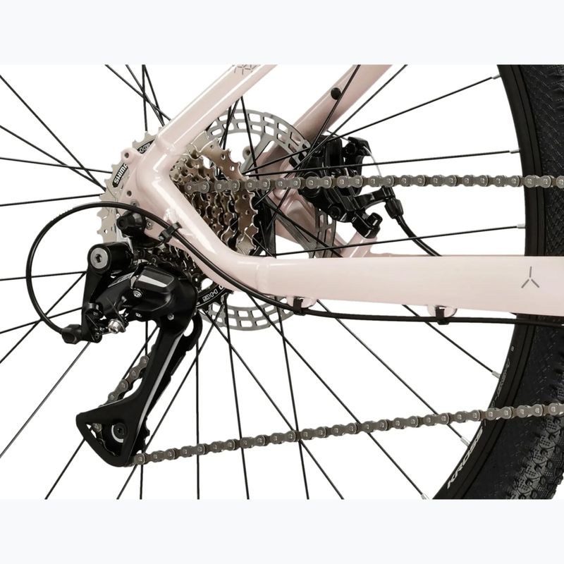 Bicicletta da montagna da donna KROSS Lea 3.0 In 27.5 pink/grey/gloss 8