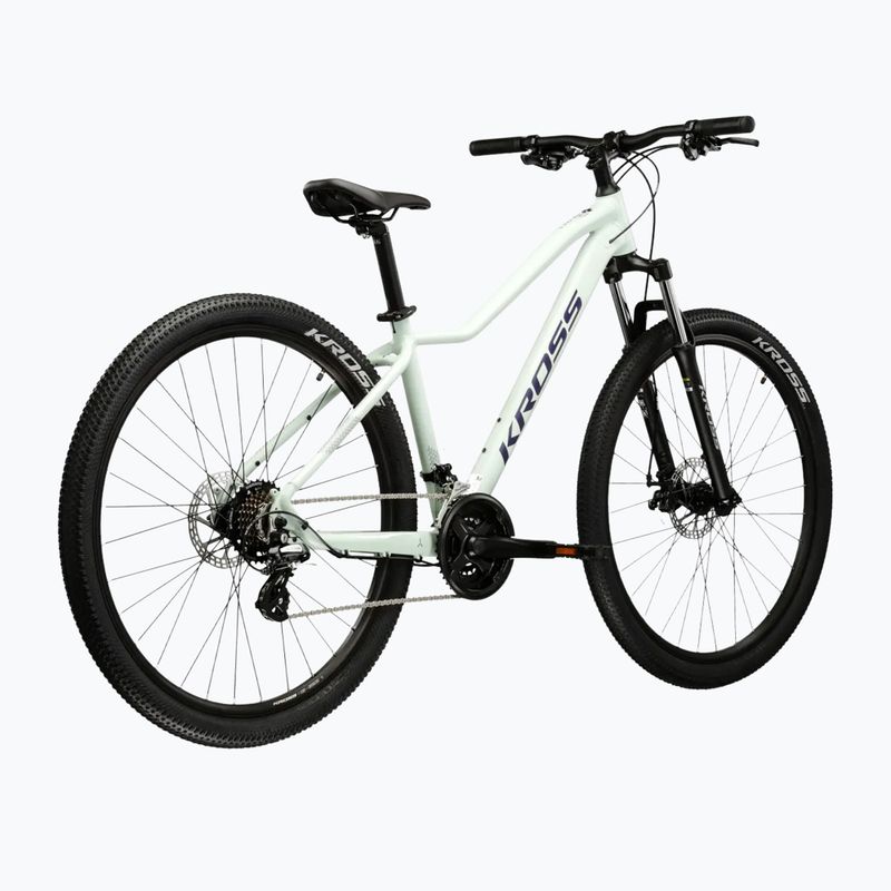 Bicicletta da montagna da donna KROSS Lea 2.0 W 27.5 mint/purple/matte 3