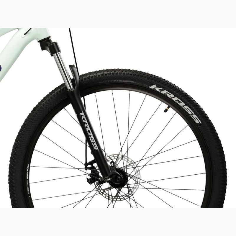 Bicicletta da montagna da donna KROSS Lea 2.0 W 27.5 mint/purple/matte 6