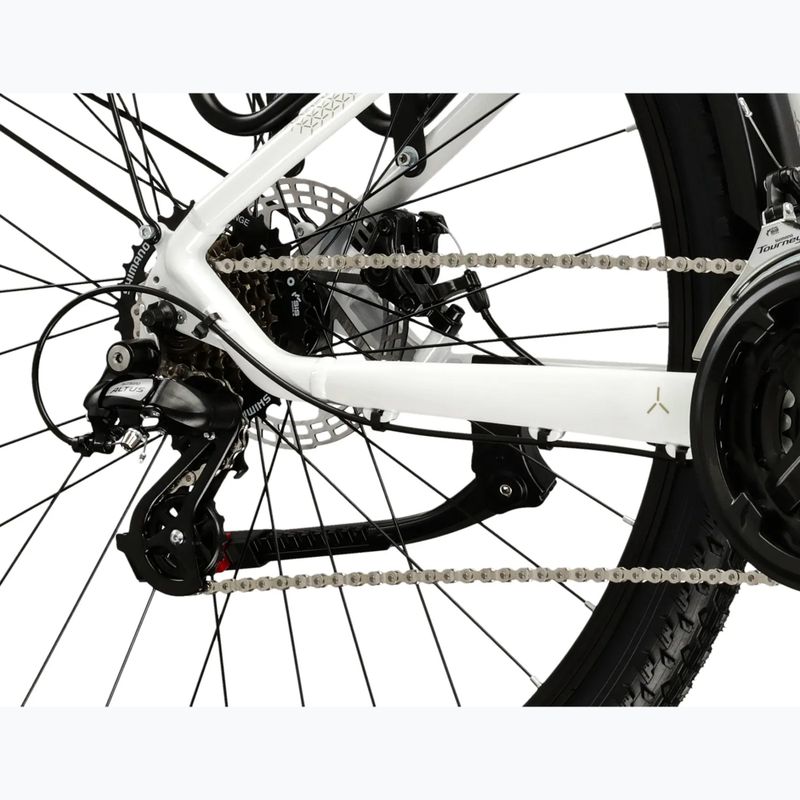 Bicicletta da montagna da donna KROSS Lea 2.0 Eq W 27.5 white/gold/gloss 7