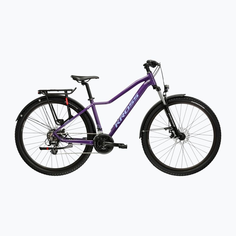 Bicicletta da montagna da donna KROSS Lea 2.0 Eq W 27.5 purple/purple/gloss
