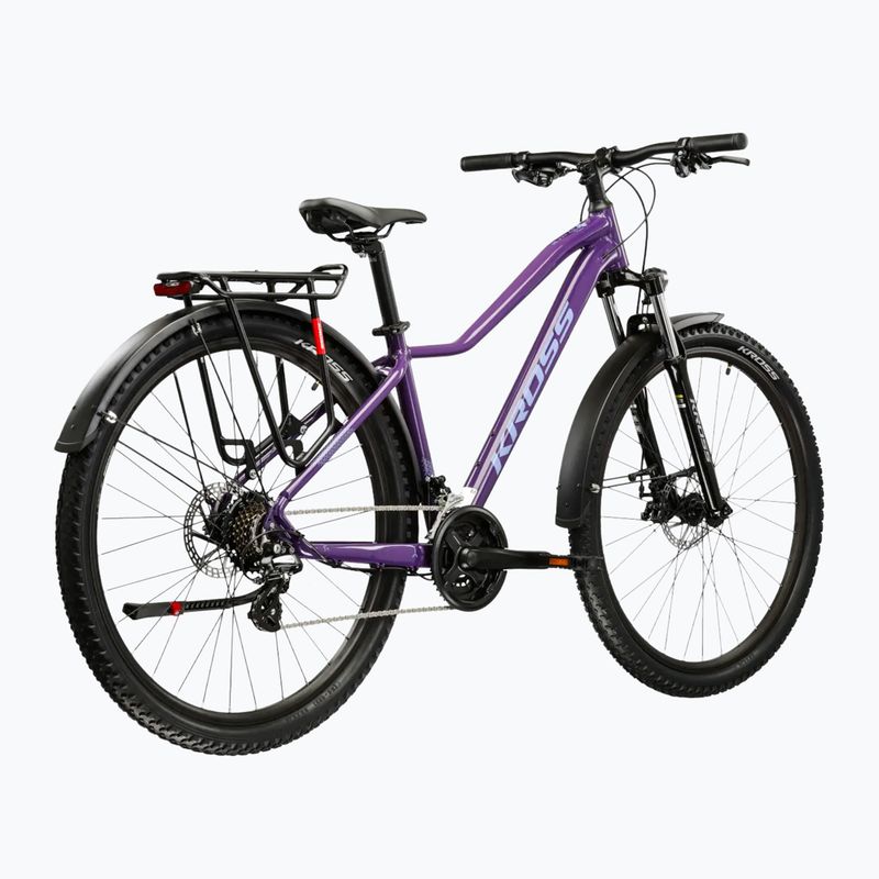 Bicicletta da montagna da donna KROSS Lea 2.0 Eq W 27.5 purple/purple/gloss 3
