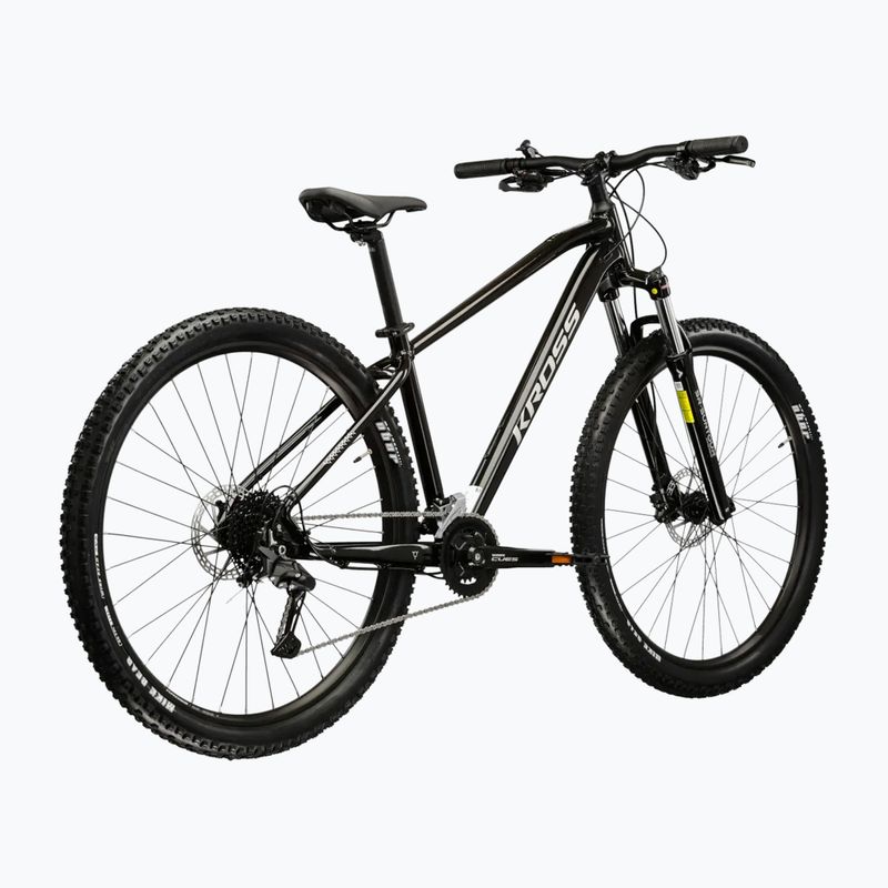 Bicicletta da montagna KROSS Hexagon 5.0 27.5" black/silver/gloss 3